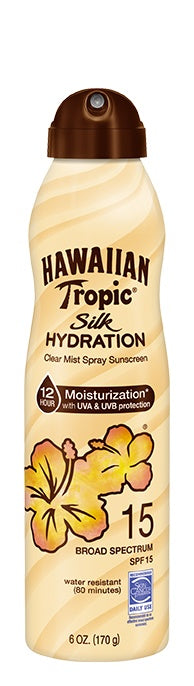 Hawaiian Tropic Clear Mist Silk Hydration SPF15 6 ozSun CareHAWAIIAN TROPIC