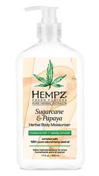 Hempz Sugarcane & Papaya Herbal Body Moisturizer 17 ozBody MoisturizerHEMPZ