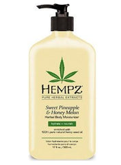 HEMPZ Sweet Pineapple And Honey Melon Herbal Body Moisturizer 17 Oz