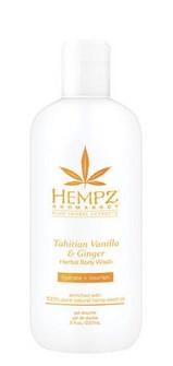 Hempz Tahitian Vanilla and Ginger Body Wash 8 ozBody CareHEMPZ