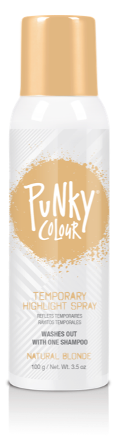 Punky Temporary Hair and Body Glitter Color Spray, Travel Spray