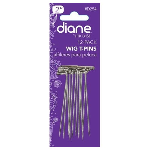 Diane Wig T-pins 2 Inch- 12 PackDIANE