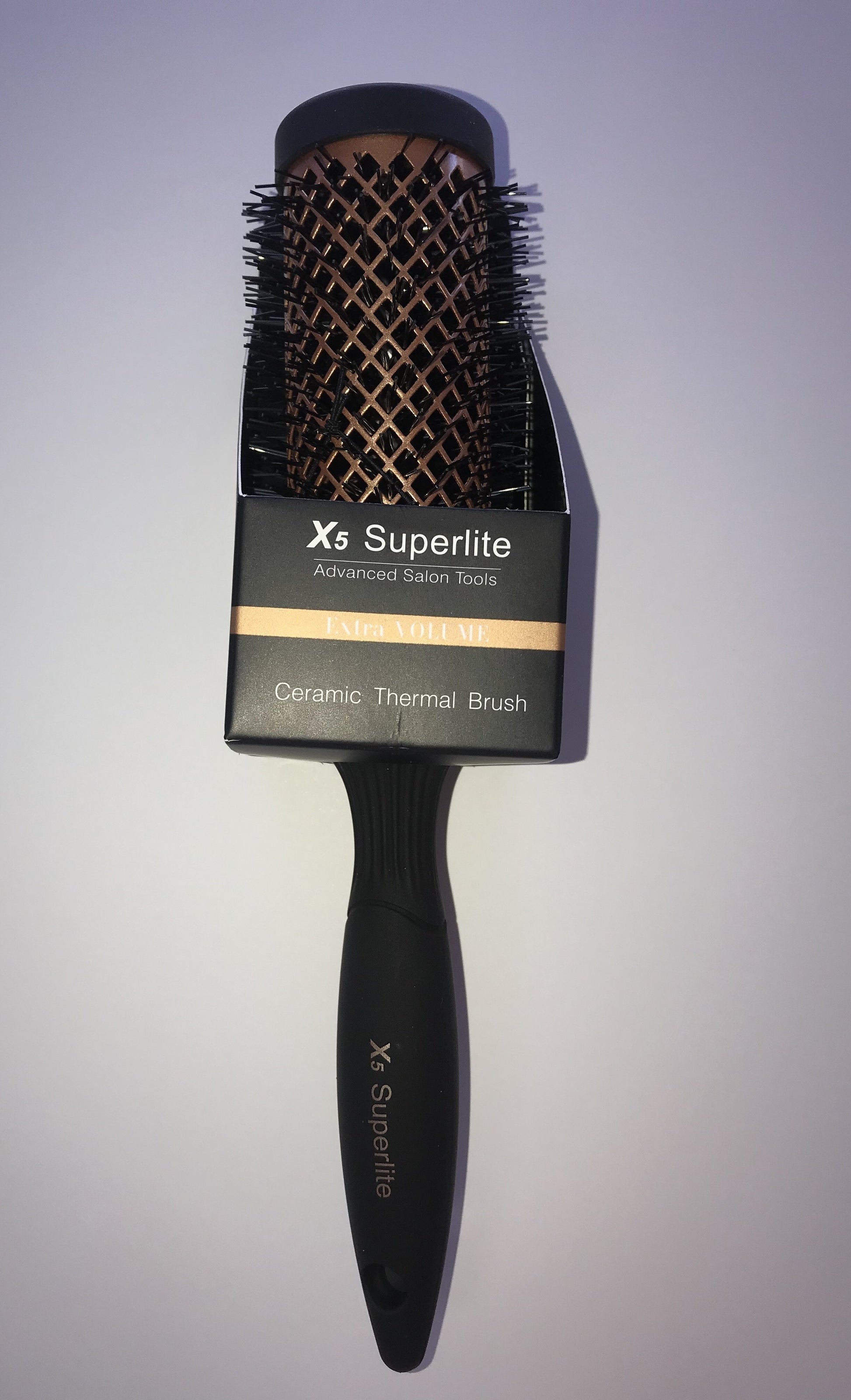 X5 Ceramic Round BrushHair BrushesX5Size: Large- Metallic Copper
