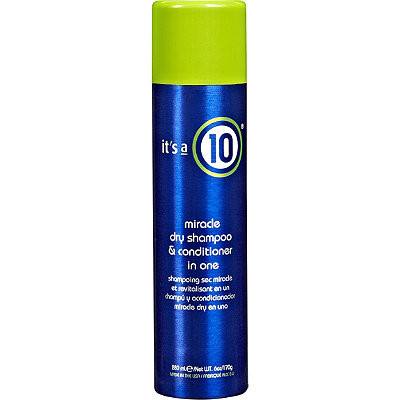 IT`S A 10 MIRACLE DRY SHAMPOO AND CONDITIONER IN ONE 6 OZITS A 10
