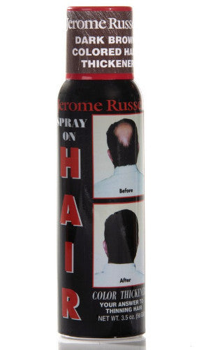 Jerome Russell Spray On Hair Color Thickener 3.5 ozHair ColorJEROME RUSSELLShade: Dark Brown