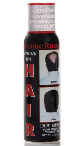 Jerome Russell Spray On Hair Color Thickener 3.5 ozHair ColorJEROME RUSSELLShade: Silver/Gray