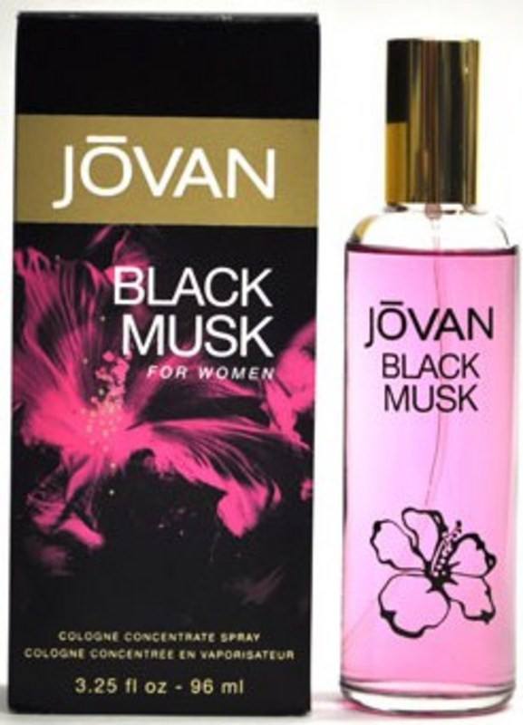 JOVAN BLACK MUSK WOMEN`S COLOGNE SPRAY 3.2 OZJOVAN