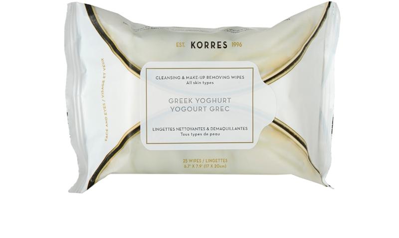 Korres Greek Yoghurt Cleansing & Makeup Removing Wipes 25 ctKORRES