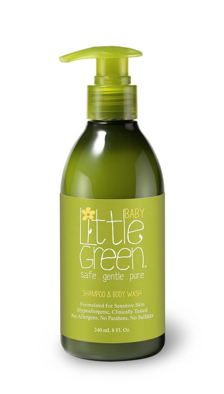 LITTLE GREEN BABY ALL IN ONE SHAMPOO AND BODY WASH 8 OZHair ShampooLITTLE GREEN