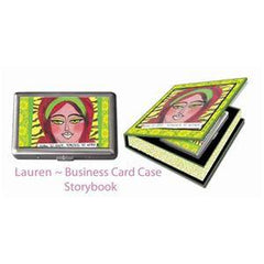 LUCKIE STREET BUSINESS CARD CASE-LAUREN