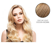 LuxHair HOW By Tabatha Coffey 16-18 Inch Circle Extension Light Golden Brown