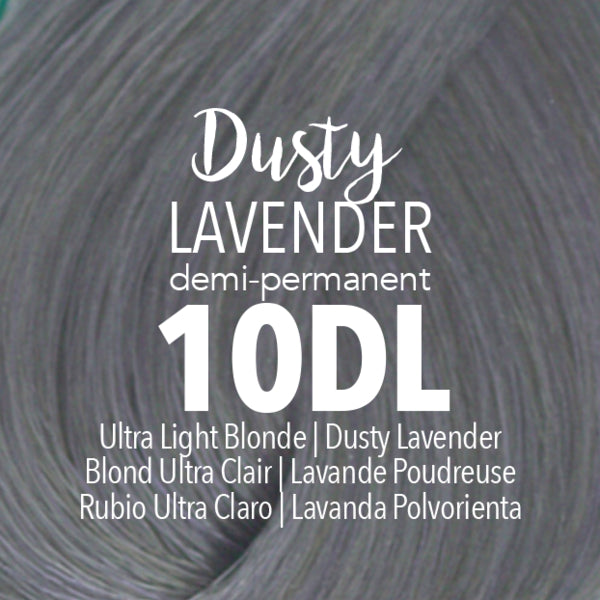 MyDentity Demi-Permanent Hair ColorHair ColorMYDENTITYColor: 10DL Ultra Light Blonde Dusty Lavender
