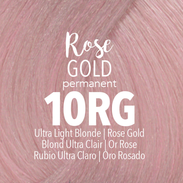 MyDentity Permanent Hair ColorHair ColorMYDENTITYColor: 10RG Ultra Light Blonde Rose Gold