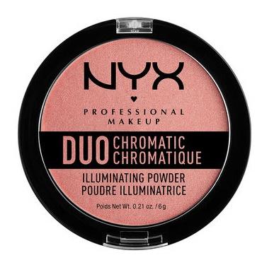 NYX Professional Duo Chromatic Illuminating PowderHighlighterNYX PROFESSIONALShade: Crushed Bloom