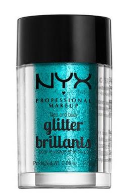 NYX Professional Face And Body GlitterEyeshadowNYX PROFESSIONALShade: Teal