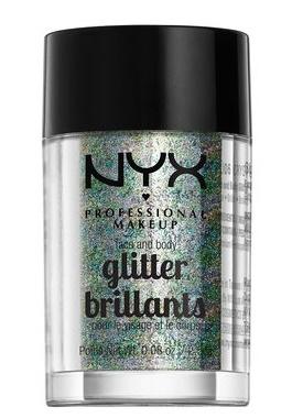 NYX Professional Face And Body GlitterEyeshadowNYX PROFESSIONALShade: Crystal