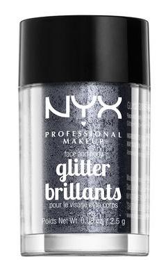 NYX Professional Face And Body GlitterEyeshadowNYX PROFESSIONALShade: Gunmetal