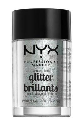 NYX Professional Face And Body GlitterEyeshadowNYX PROFESSIONALShade: Ice
