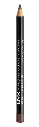 NYX Professional Slim Lip PencilLip LinerNYX PROFESSIONALShade: Brown Black