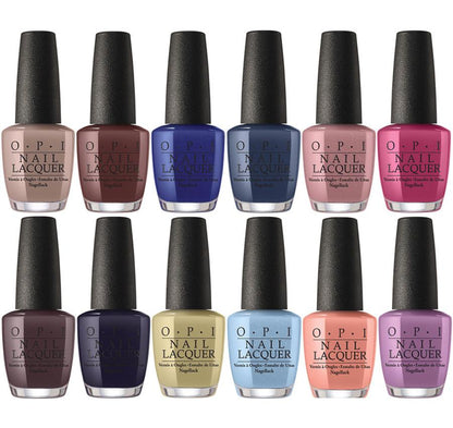 OPI Iceland Fall CollectionNail PolishOPIShade: I53 Icelanded A Bottle of OPI, I54 That's What Friends Are Thor, I55 Krona-Logical Order, I56 Suzi & The Artic Fox, I57 Turn On The Northern Lights!, I58 This Isn't Greenland, I59 Less is Norse, I60 Check Ou