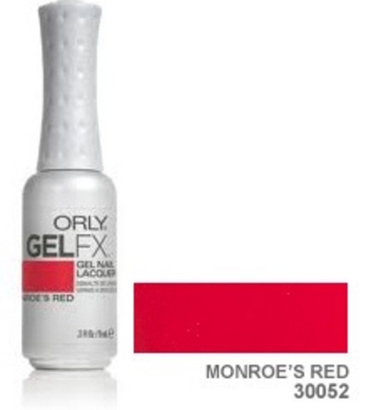 ORLY GEL FX NAIL LACQUER MONROE`S RED .3 OZORLY