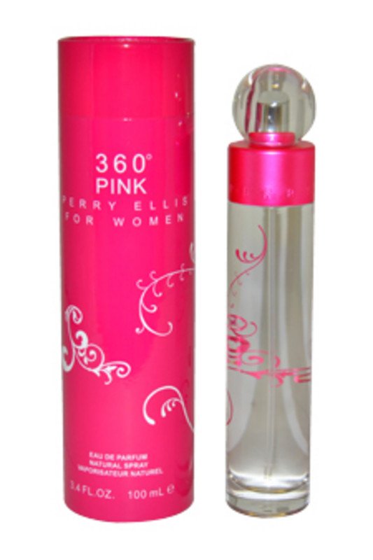 PERRY ELLIS 360 PINK WOMEN`S EAU DE Parfum SPRAY 3.4 OZWomen's FragrancePERRY ELLIS