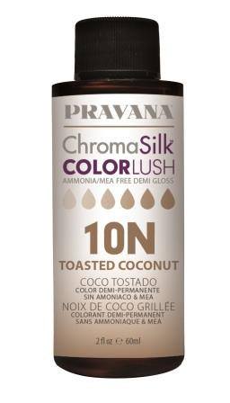 Pravana Chromasilk ColorLush Hair ColorHair ColorPRAVANAHair Color: 10N Toasted Coconut