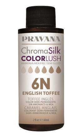 Pravana Chromasilk ColorLush Hair ColorHair ColorPRAVANAHair Color: 6N English Toffee