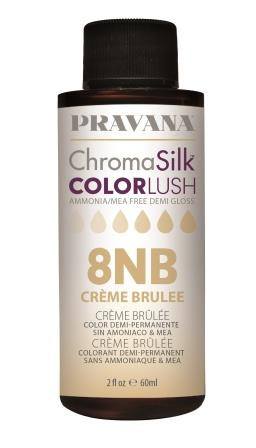 Pravana Chromasilk ColorLush Hair ColorHair ColorPRAVANAHair Color: 8NB Creme Brulee