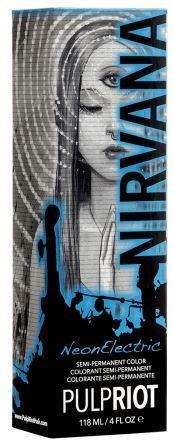 Pulp Riot Neon Electric CollectionHair ColorPULP RIOTShade: Blue Muse (formerly Nirvana)