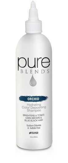 Pure Blends Orchid Depositing Shampoo 8.5 ozHair ShampooPURE BLENDS