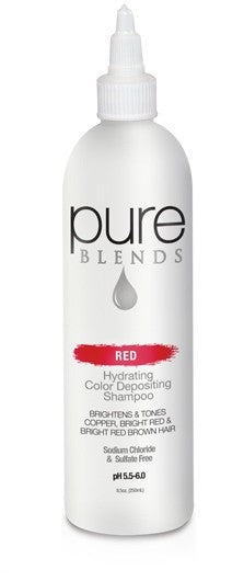 Pure Blends Red Depositing Shampoo 8.5 ozHair ShampooPURE BLENDS