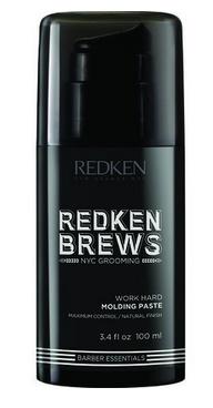 Redken Brews Work Hard Molding PasteHair Gel, Paste & WaxREDKENSize: 3.4 oz