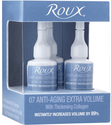 Roux 07 Anti Aging Extra Volume 3 PackHair TreatmentROUX