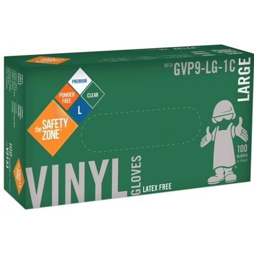 Safety Zone (Generic) Vinyl Gloves Powder Free 100 CountHair Color AccessoriesSAFETY ZONESize: Small 100 Count