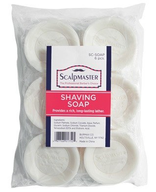 Scalpmaster Shaving Soap 6 packSCALPMASTER