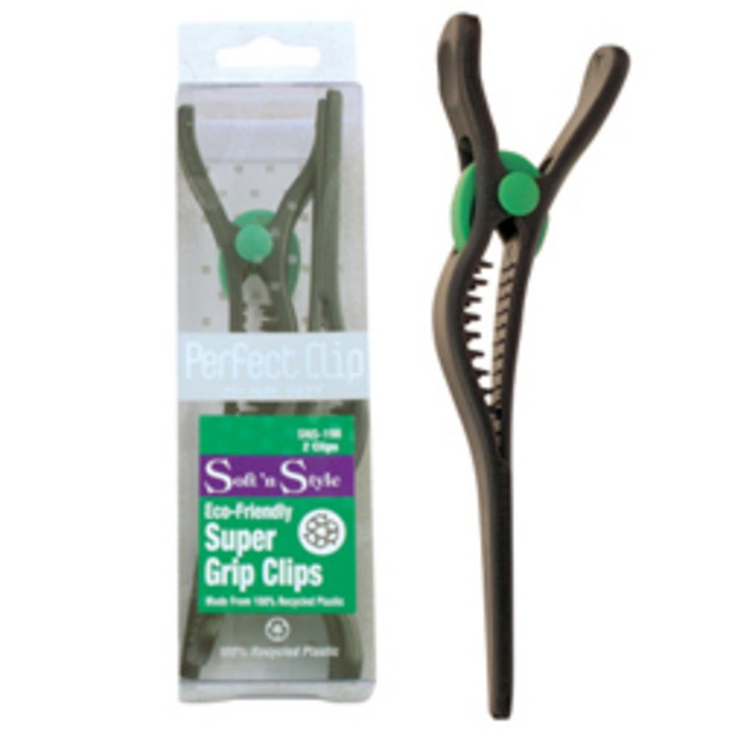 SOFT N STYLE ECO-FRIENDLY SUPER GRIP CLIPS 5 1/2 INCH-LARGESOFT N STYLE