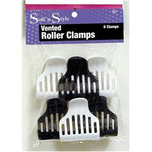 SOFT N STYLE ROLLER CLAMPS VENTED 6CTSOFT N STYLE