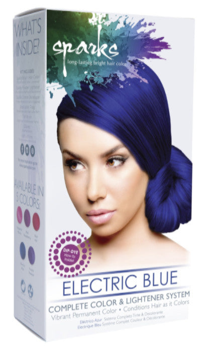 Sparks Complete Color KitHair ColorSPARKSShade: Electric Blue