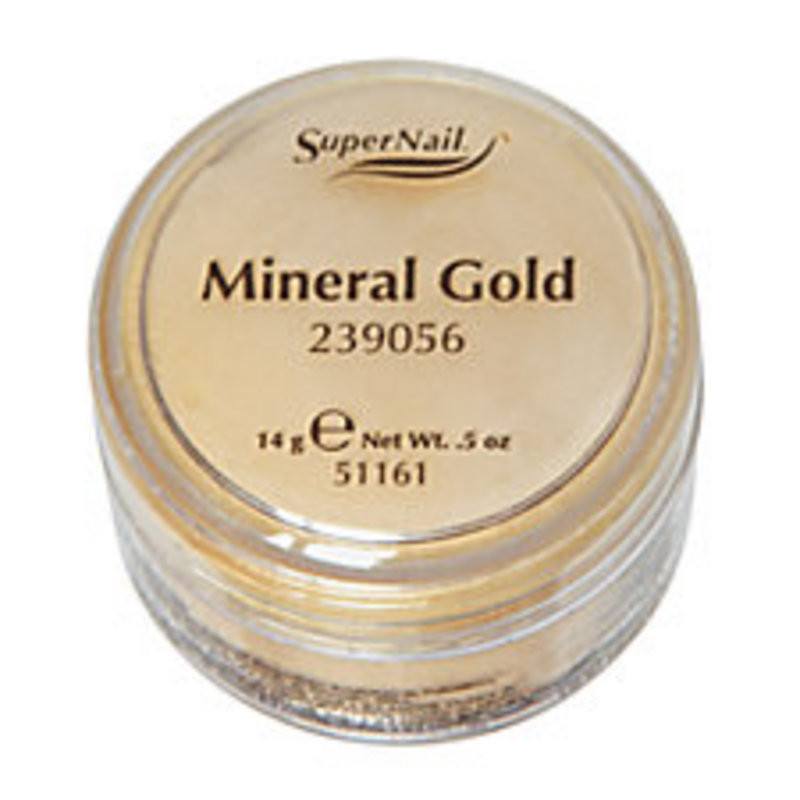 SUPER NAIL MINERAL GOLD ACRYLIC .5 OZNail CareSUPER NAIL
