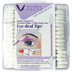 VICTORIA VOGUE #505 DOUBLE POINTED EYE TIPS 128 CT. 25505
