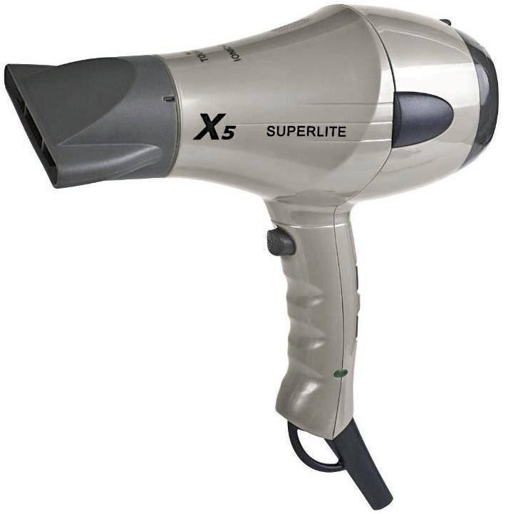 X5 Superlite Tourmaline & Ionic Ceramic Professional Compact Hair DryerHair DryerX5
